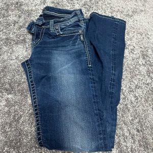 Silver jeans